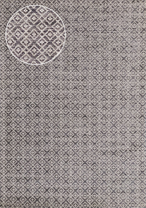 F-Nature 4028-BL-S, Grey 17 Rug