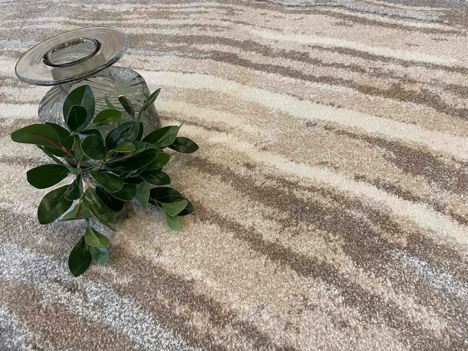 carpet, plant, glass jar